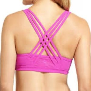 Athleta pink sports bra. Size xs